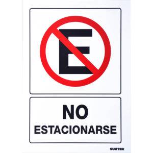 SES43 Señal "No estacionarse" Surtek