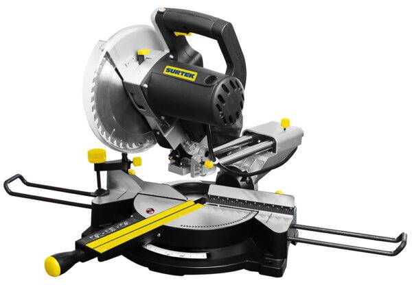 SI710A Sierra de inglete telescópica 10" 2000 W 120 V, 4500 RPM Surtek