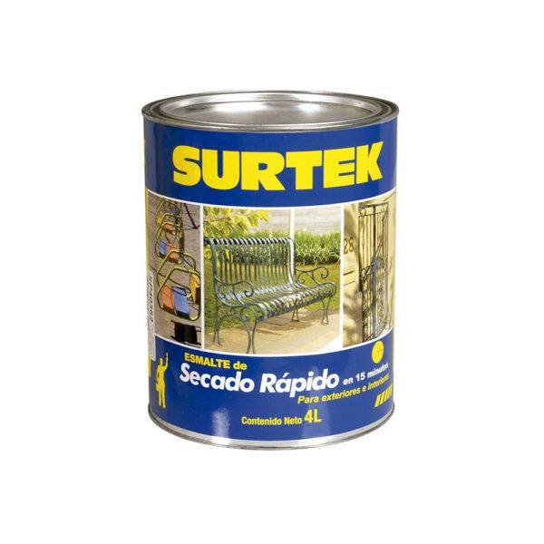 SP40312 Esmalte de secado rápido 4 Lt color canario Surtek