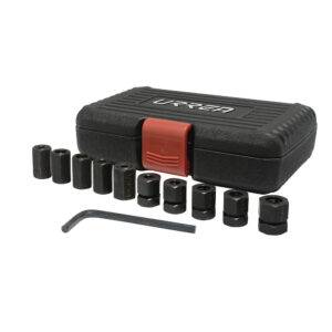 SR10S Juego para remover e instalar pernos en pulgadas, 10 piezas Urrea