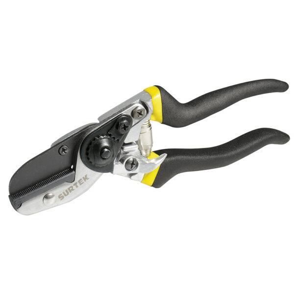 T12 Tijeras para poda a una mano 8" cuerpo de aluminio de yunke Surtek