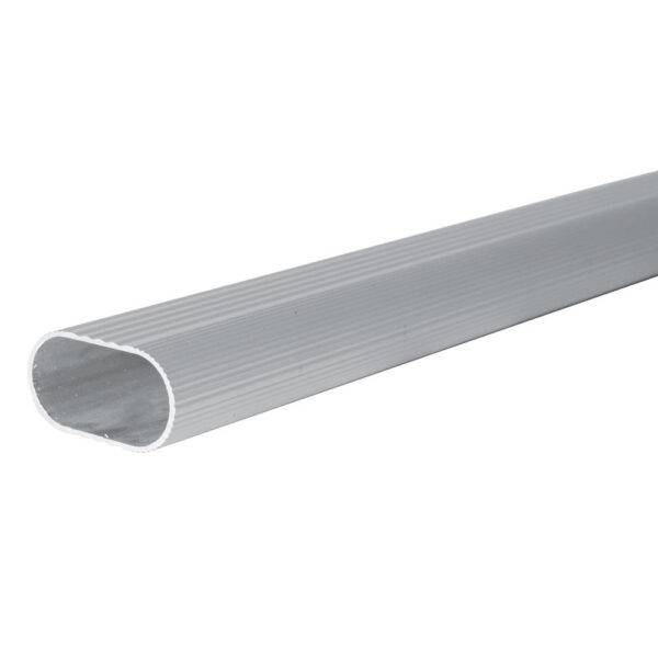 TCLO3 Tubo ovalado para clóset 3 m, de aluminio Lock