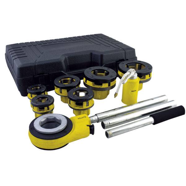 TMP10 Juego de tarraja para tubo de 1/2" a 2" NPT, 9 piezas Surtek