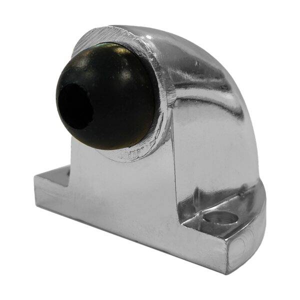 TOPCS Tope tipo codo para puerta níquel satinado Lock