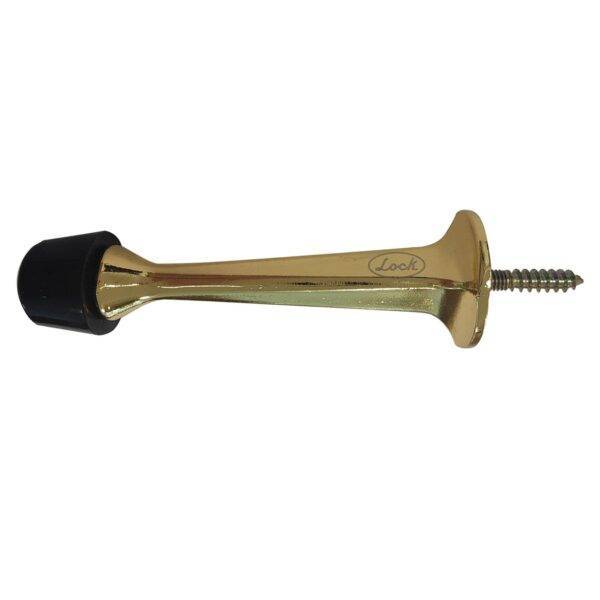 TOPRL Tope recto para puerta latón brillante Lock