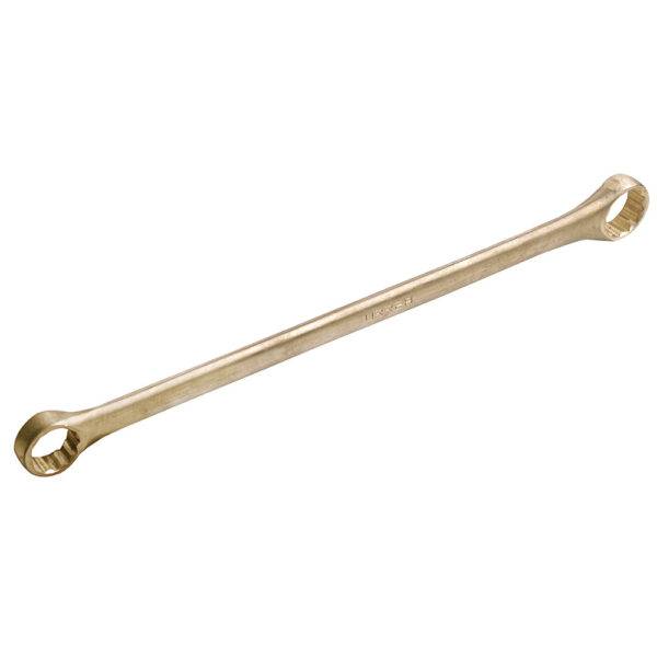 UH1162 Llave de estrías de bronce-aluminio antichispa de 15° en pulgadas de 1-7/16" x 1-1/2" Urrea