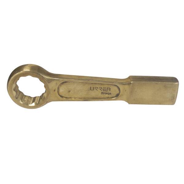 UH2744SW Llave de golpe plana de bronce-aluminio antichispa en pulgadas, 12 puntas, 2-3/4" Urrea