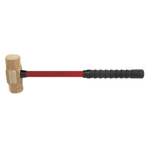 UH74FGS Marro de bronce-aluminio antichispa de 18lb con mango largo de fibra de vidrio 20" Urrea
