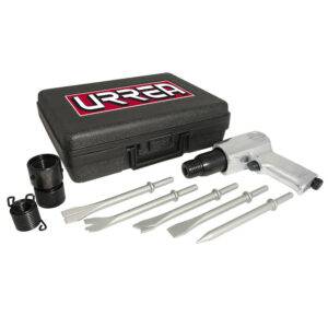 UP711K Juego de martillo neumático y accesorios, 7 piezas Urrea