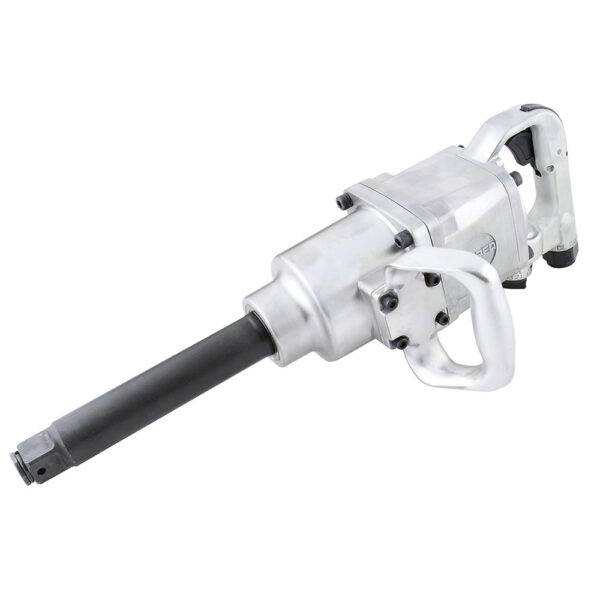 UP797-6 Pistola de impacto neumática cuadro de 1" 1,500 Ft-lb extensión 6" sistema twin hammer Urrea