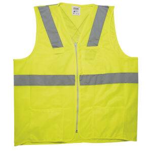 USCH74 Chaleco de seguridad cerrado de alta visibilidad amarillo EEG Urrea