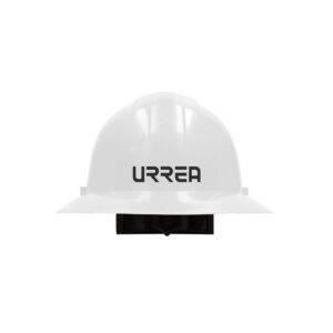 USH04W Casco de seguridad con ajuste de matraca ala completa de 4 puntos, color blanco Urrea
