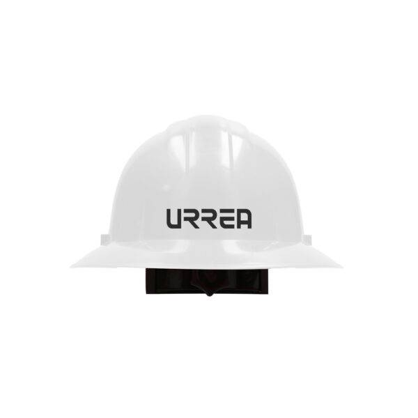 USH04W Casco de seguridad con ajuste de matraca ala completa de 4 puntos, color blanco Urrea