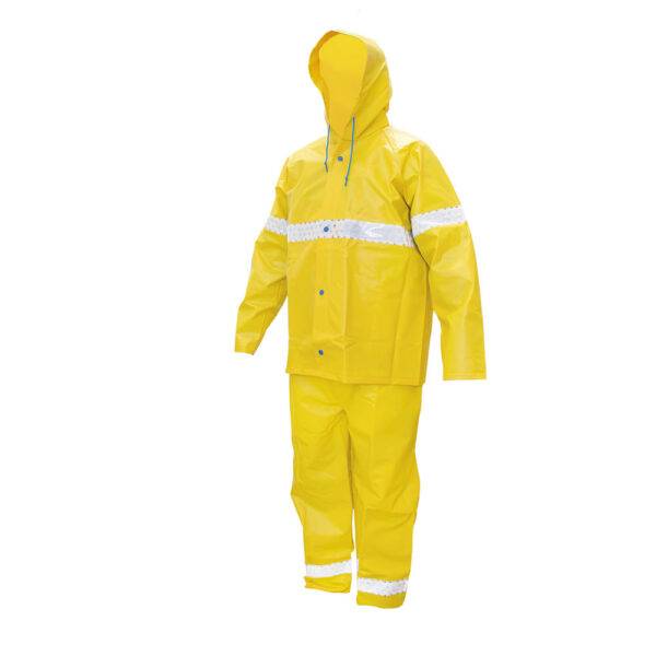 Traje impermeable con reflejante térmico EEG, 2 piezas Urrea