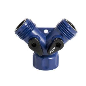 VALY01P Adaptador para manguera de riego en "Y" de plástico 11 x 7cm Foy