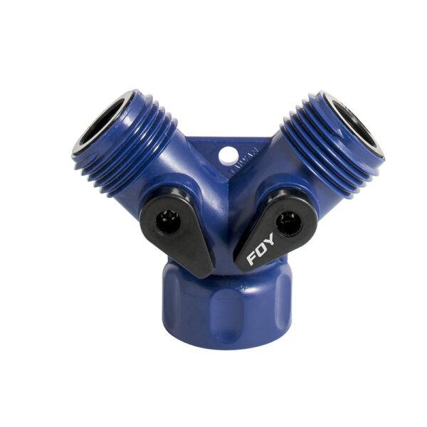 Adaptador para manguera de riego en "Y" de plástico 11 x 7cm Foy