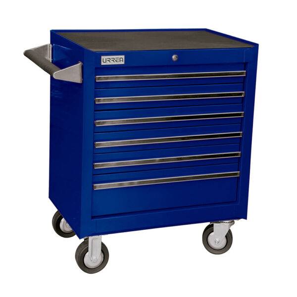 X27M6A Gabinete móvil 6 gavetas color azul serie X 27" Urrea