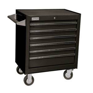 Gabinete móvil 6 gavetas color negro serie X 27" Urrea
