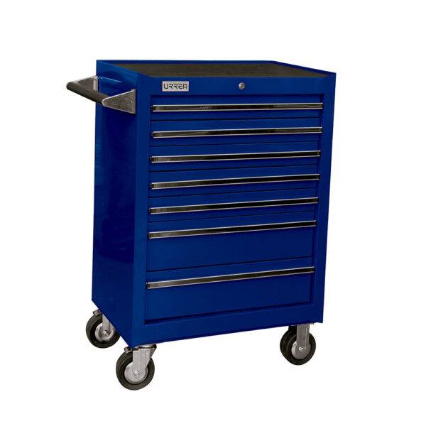 X27M7A Gabinete móvil 7 gavetas color azul serie X 27" Urrea