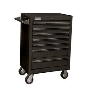 Gabinete móvil 7 gavetas color negro serie X 27" Urrea