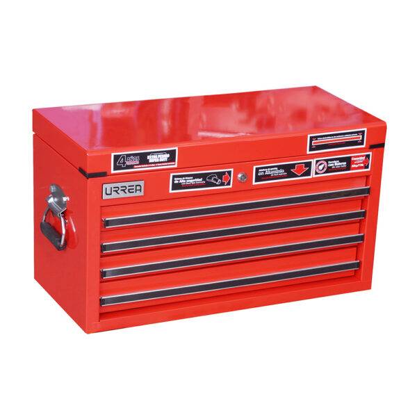 X27S4 Gabinete superior 4 gavetas color rojo serie X 27" Urrea
