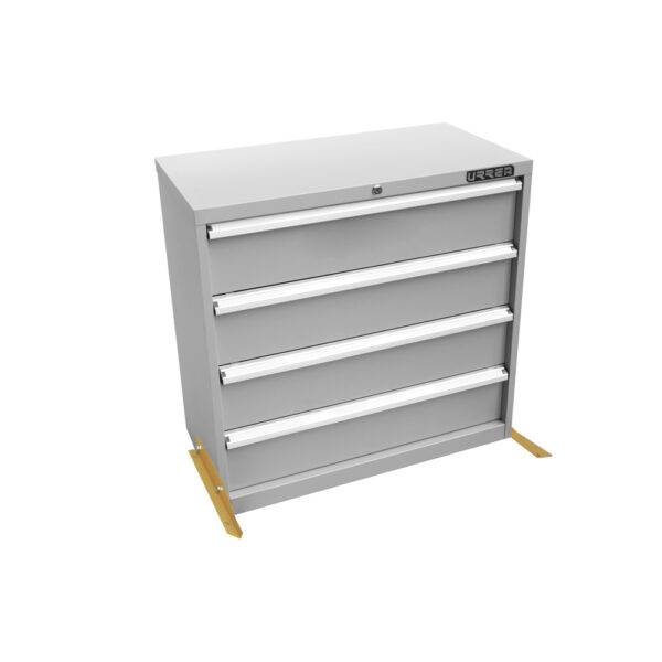 X35F4 Gabinete modular fijo con 4 gavetas serie X 35" Urrea