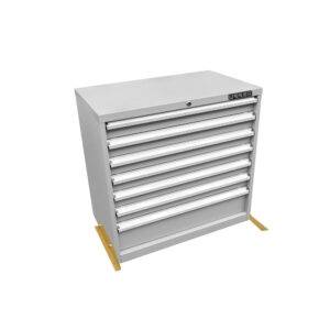 X35F7 Gabinete modular fijo con 7 gavetas serie X 35" Urrea