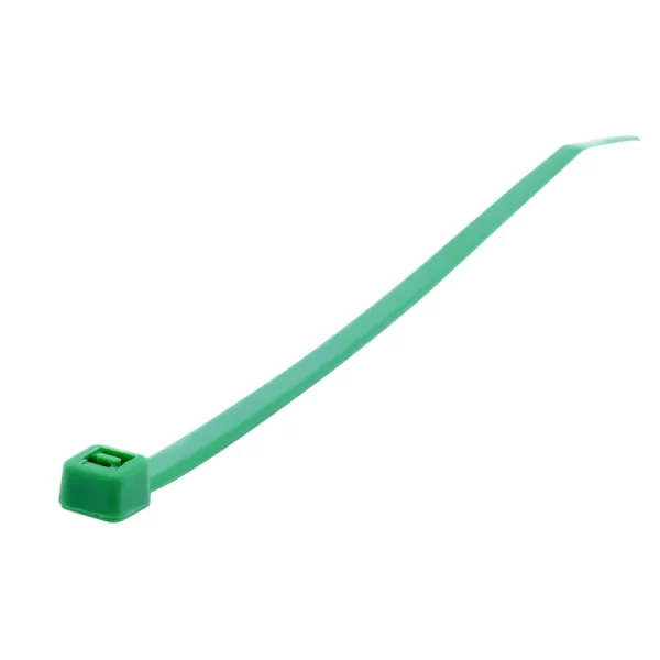 114255_02 Cinchos plásticos 150 x 3.6 mm, tensión 18 kg de 50 piezas, color verde Surtek