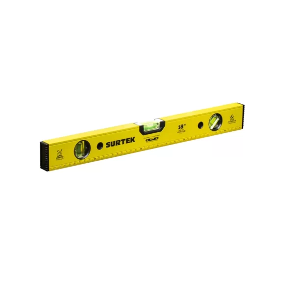N18M Nivel magnético de aluminio 18" Surtek