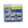 JTS1_e Juego de tuercas de seguridad para rin, 6 piezas, 1/2" x 2" Surtek