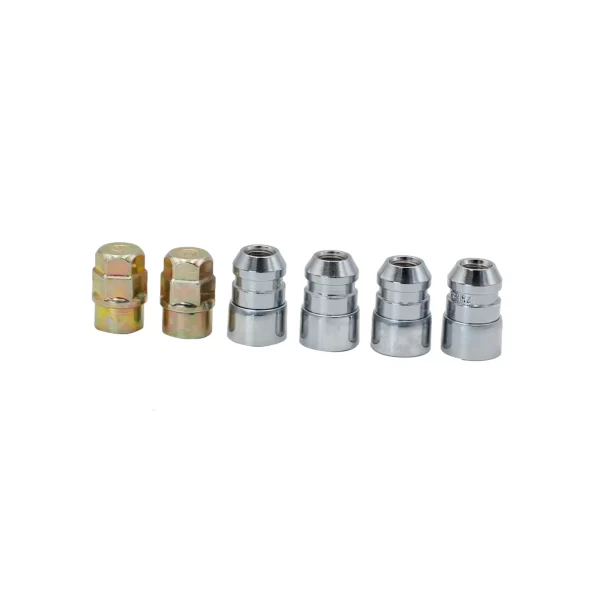 JTS3 Juego de tuercas de seguridad para rin, 6 piezas, 14mm x 1.5" Surtek
