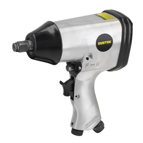 PI412B Pistola de impacto neumática cuadro de 1/2" 207 Ft-lb sistema rocking dog Surtek
