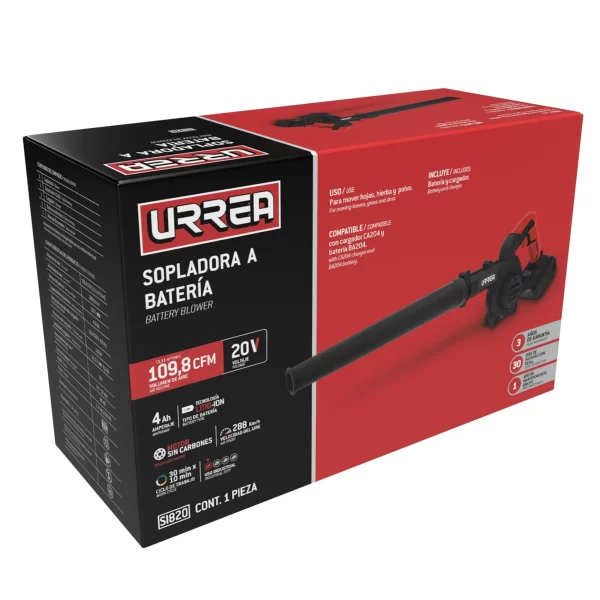 SI820_e Sopladora a batería Litio-ion 20 V Urrea